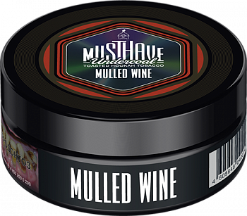 Табак Must Have Undercoal, 25гр "Mulled Wine / Глинтвейн"